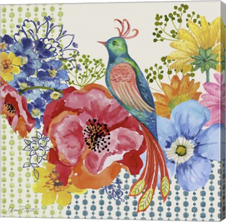 Framed Amber&#39;s Delightful Garden Print