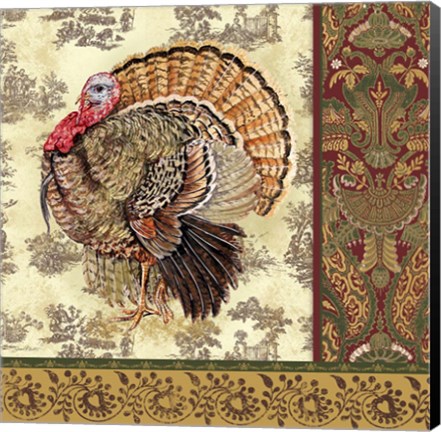 Framed Tom Turkey I Print