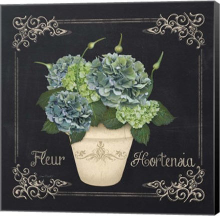 Framed Fleur Hortensia Print