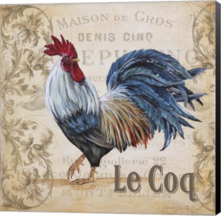 Framed Le Coq Print