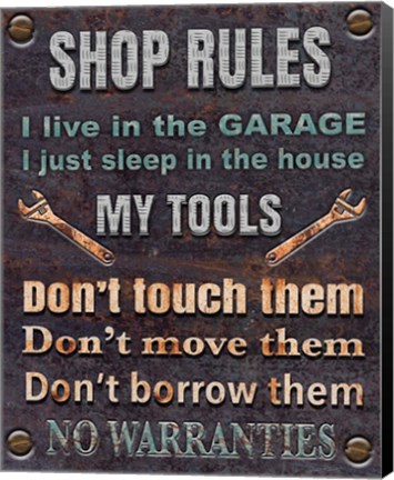 Framed Garage Special Print