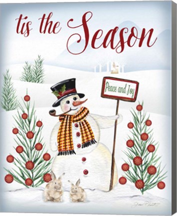 Framed Tis The Season Print