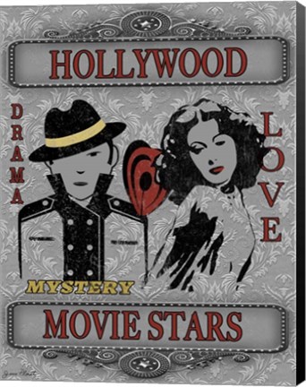 Framed Movie Night II Print