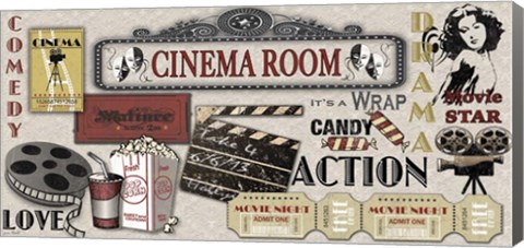 Framed Cinema Room Print
