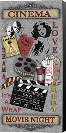 Framed Cinema I Print
