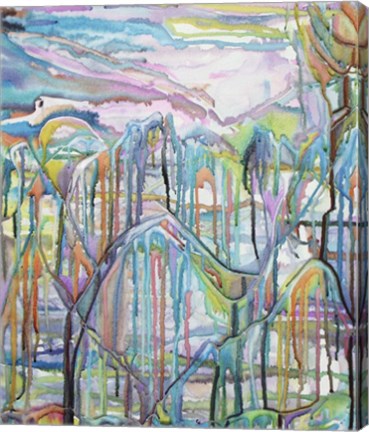Framed High On the Mountain Tops Print
