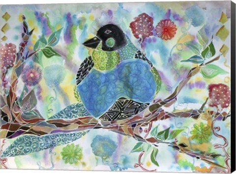 Framed Bird of a Different Feather Print