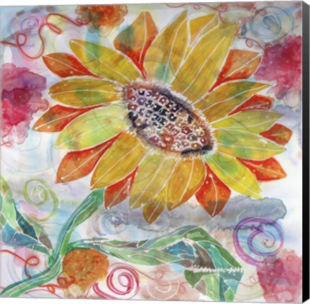 Framed Sunflower Print