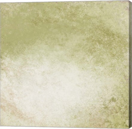 Framed Soft Wallpaper Green Print