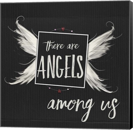 Framed Angels Among Us Print