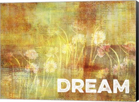 Framed Dream Collage Print