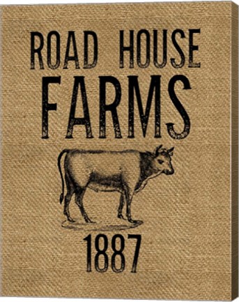 Framed Road House Farms Print