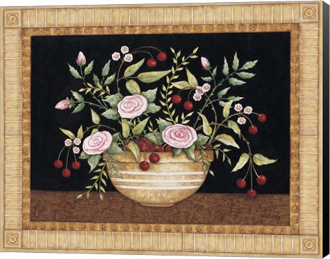 Framed Cherries Print