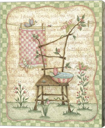 Framed Garden 2 Print
