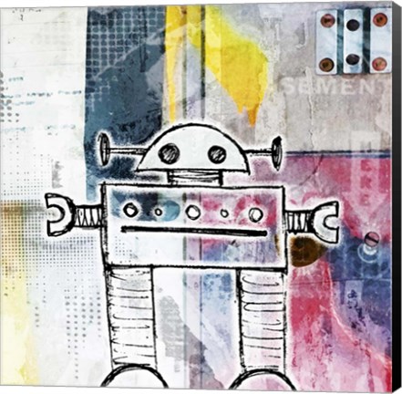 Framed Small Bot Print