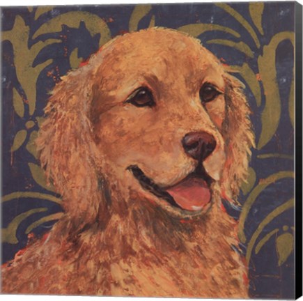 Framed Golden Retriever Print