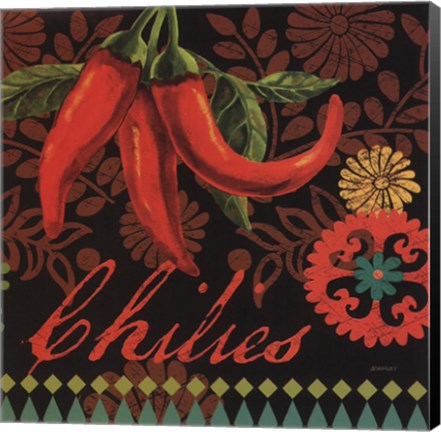 Framed Chiles Print