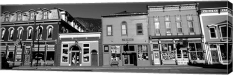 Framed Buildings in a town, Old Mining Town, Silverton, San Juan County, Colorado Print