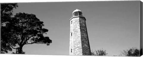 Framed Cape Henry Lighthouse, Cape Henry, Virginia Beach, Virginia Print