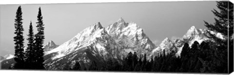 Framed Cathedral Group Grand Teton National Park WY Print