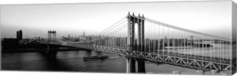 Framed Manhattan Bridge, NYC, NY Print