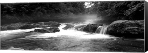 Framed Little Pigeon River, Great Smoky Mountains National Park,North Carolina, Tennessee, Print