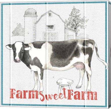 Framed Farm To Table IV Print