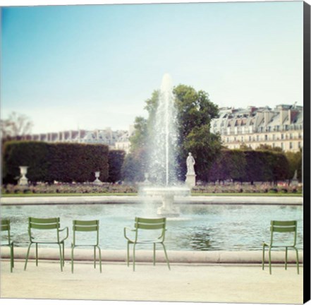 Framed Paris Moments V Print