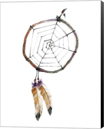 Framed Indian Dreamcatcher Print