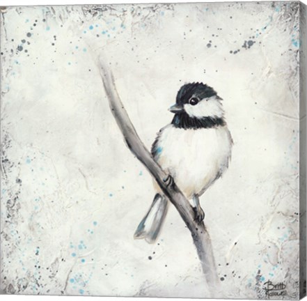 Framed Chickadee II Print