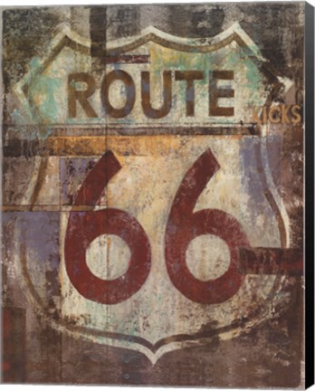 Framed Route 66 Print