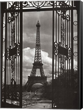 Framed Gateway To The Tower Print