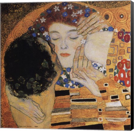 Framed Kiss, ca. 1907 Print