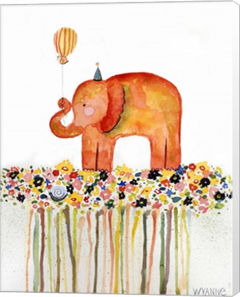 Framed Big Day Elephant Print