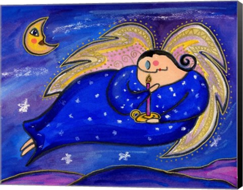 Framed Big Diva Angel Of Light Print