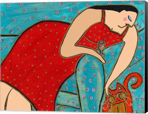 Framed Big Diva How Was Your Day Print