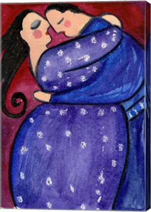 Framed Big Diva Slow Dancing Print