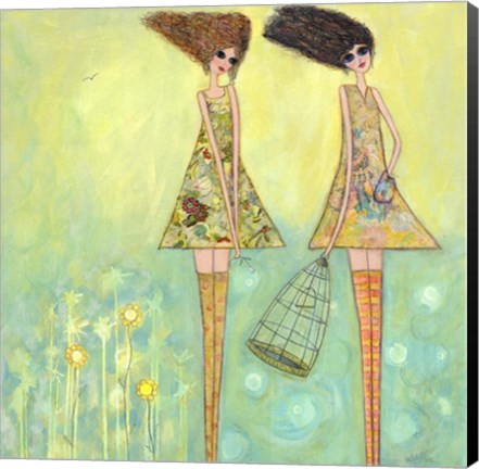 Framed Big Eyed Girls For The Best Print