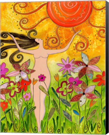 Framed Big Sun Diva Print