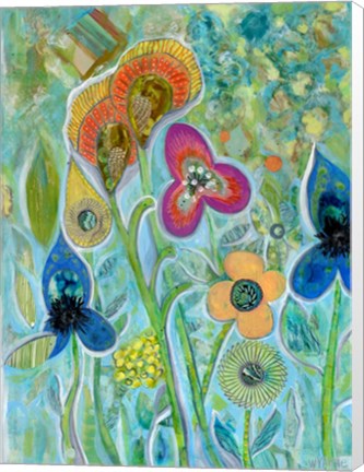 Framed Garden Wild Print