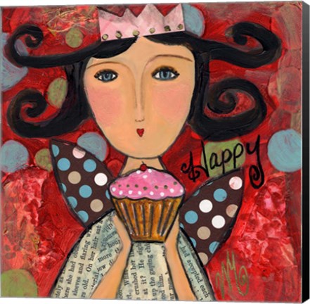 Framed Happy Every Day Fairy Print