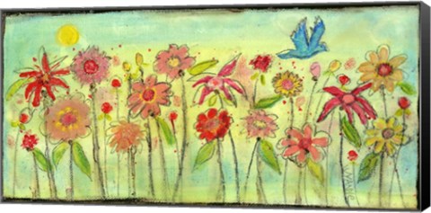 Framed Sun Garden Print