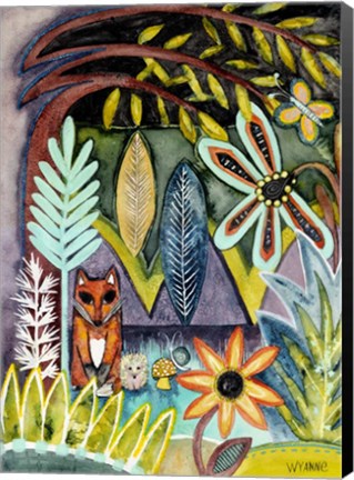 Framed Fox And The Hedgehog Print