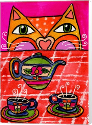 Framed Uninvited Guest for Tea Print