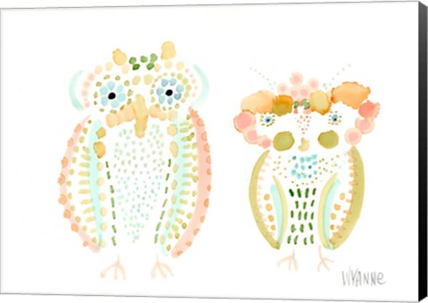 Framed Birds of a Feather Print