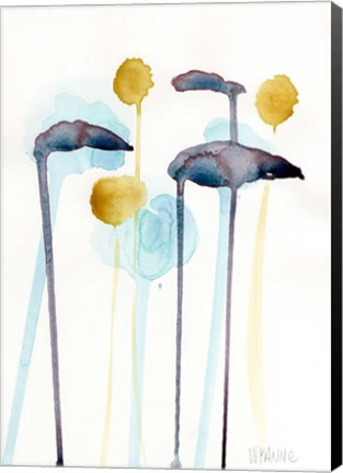 Framed Botanical Study III Print