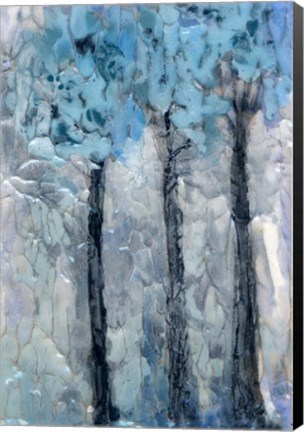 Framed Winter Trees Print