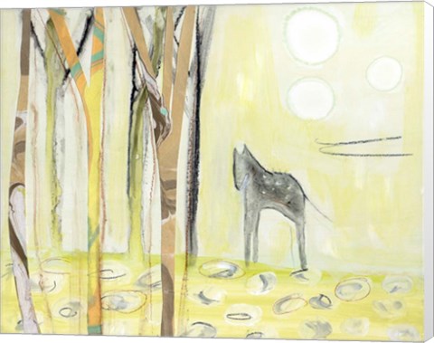 Framed Meandering Print