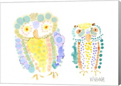 Framed Ruffled Feathers Print