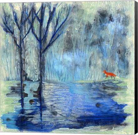 Framed Tranquil Travels Print